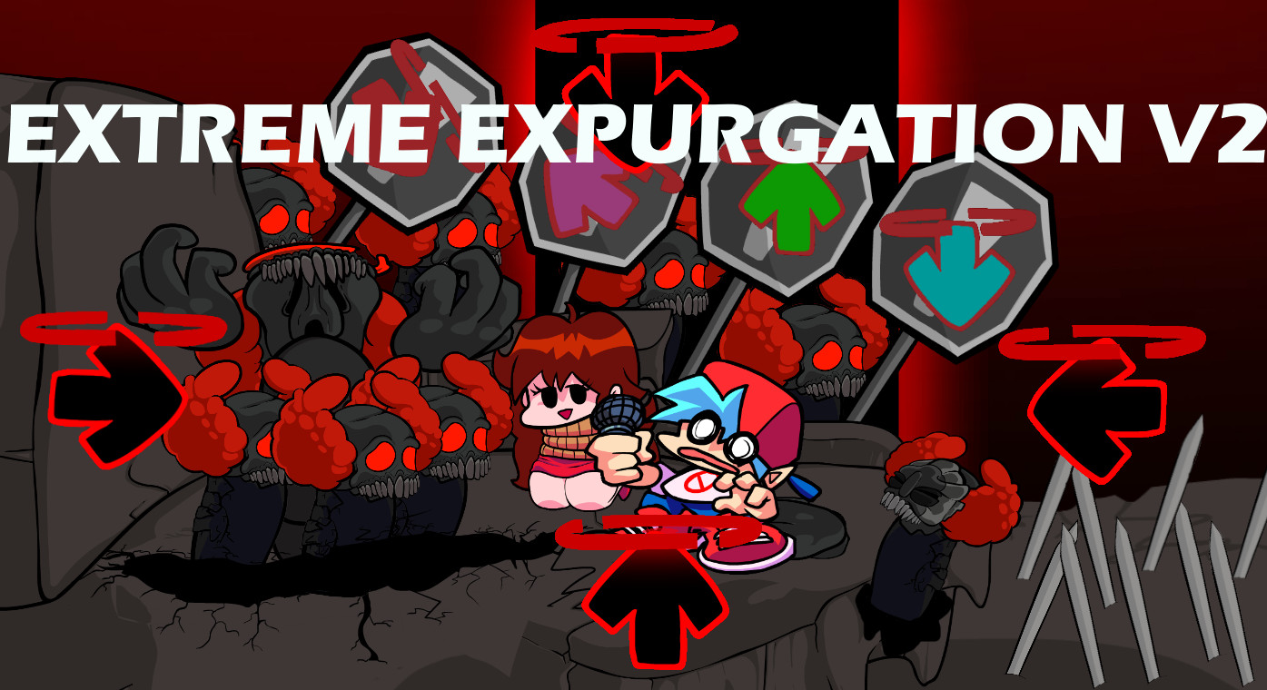 NEW EXTREME EXPURGATION FROM TRICKY V2 FNF [Friday Night Funkin'] [Mods]