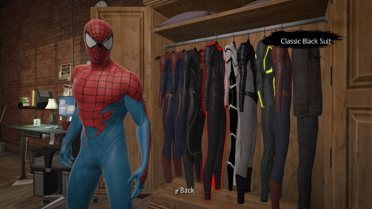 House of M suit [The Amazing Spider-Man] [Mods]