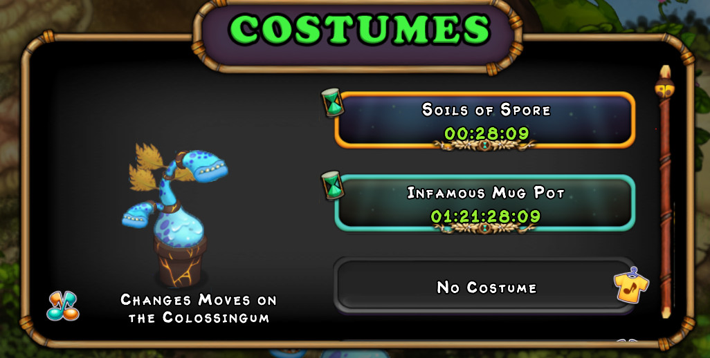 My Singing Monsters Potbelly Costume