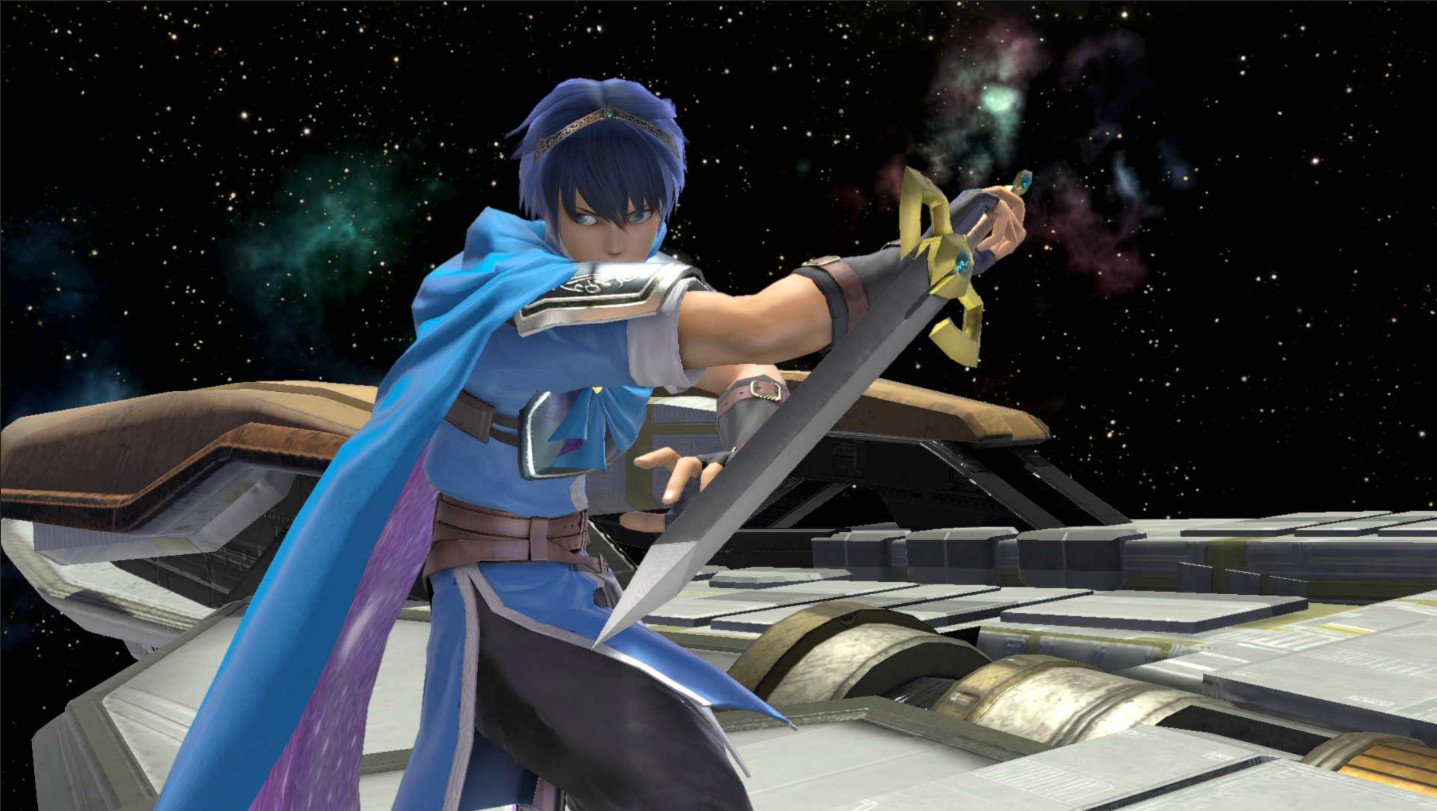 Galaxy Marth! [Super Smash Bros. Ultimate] [Mods]