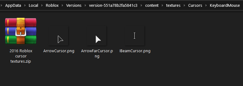 Roblox Cursors
