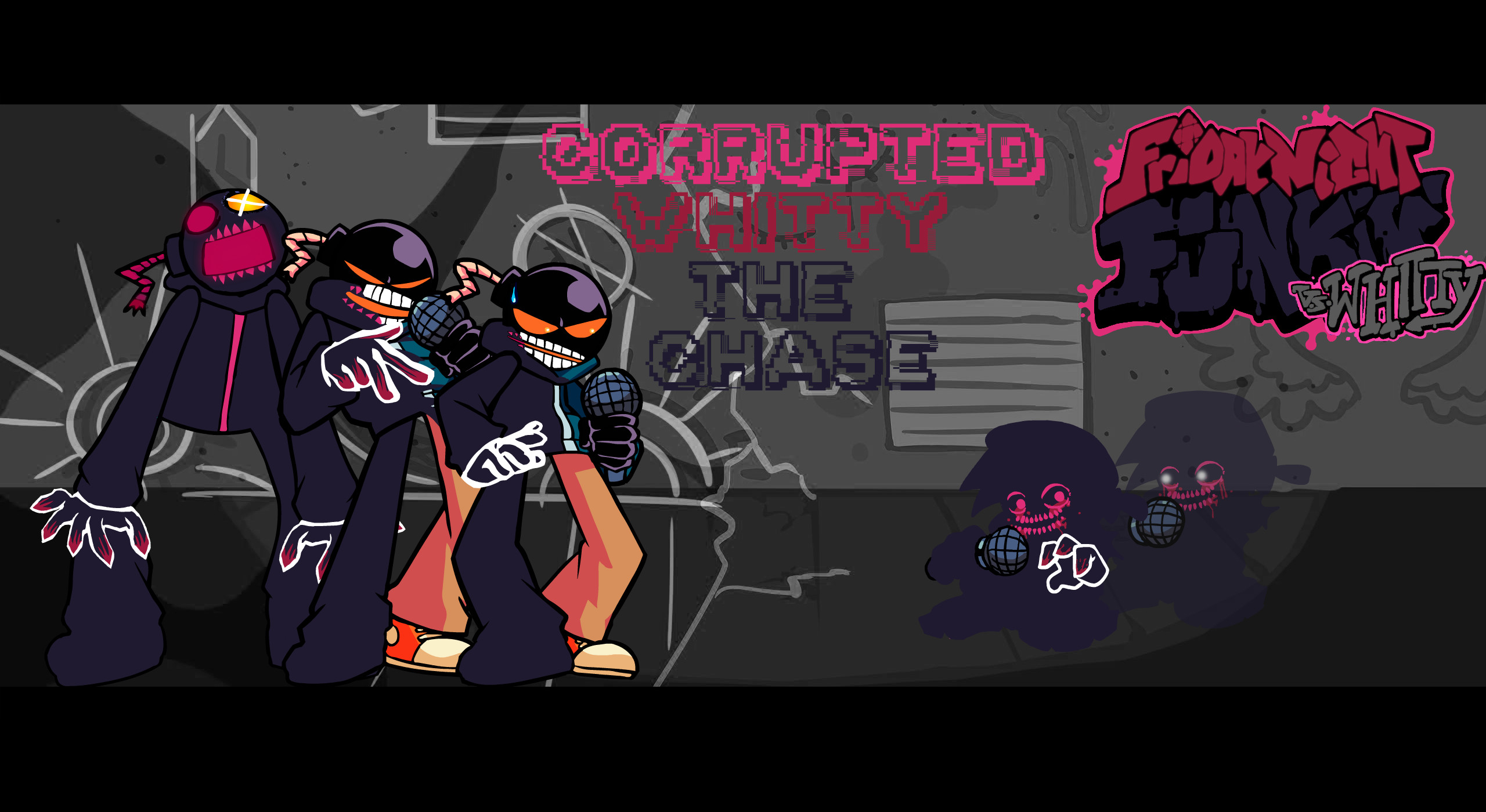 Мод corruption. Whitty corruption Mod. FNF Уитти заражение. Corrupted Whitty FNF. ФНФ мод corruption.