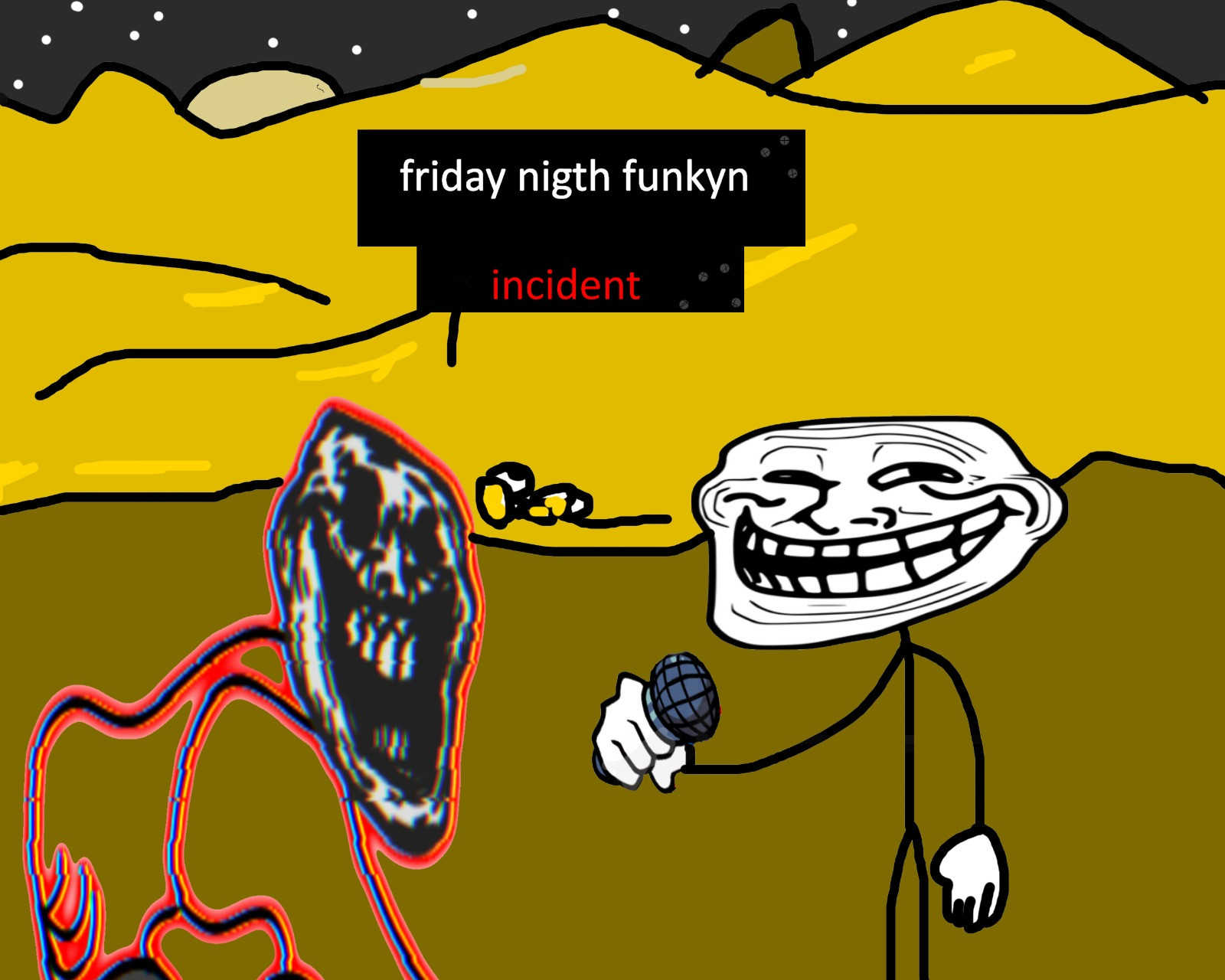 fnf-trollface-friday-night-funkin-mods