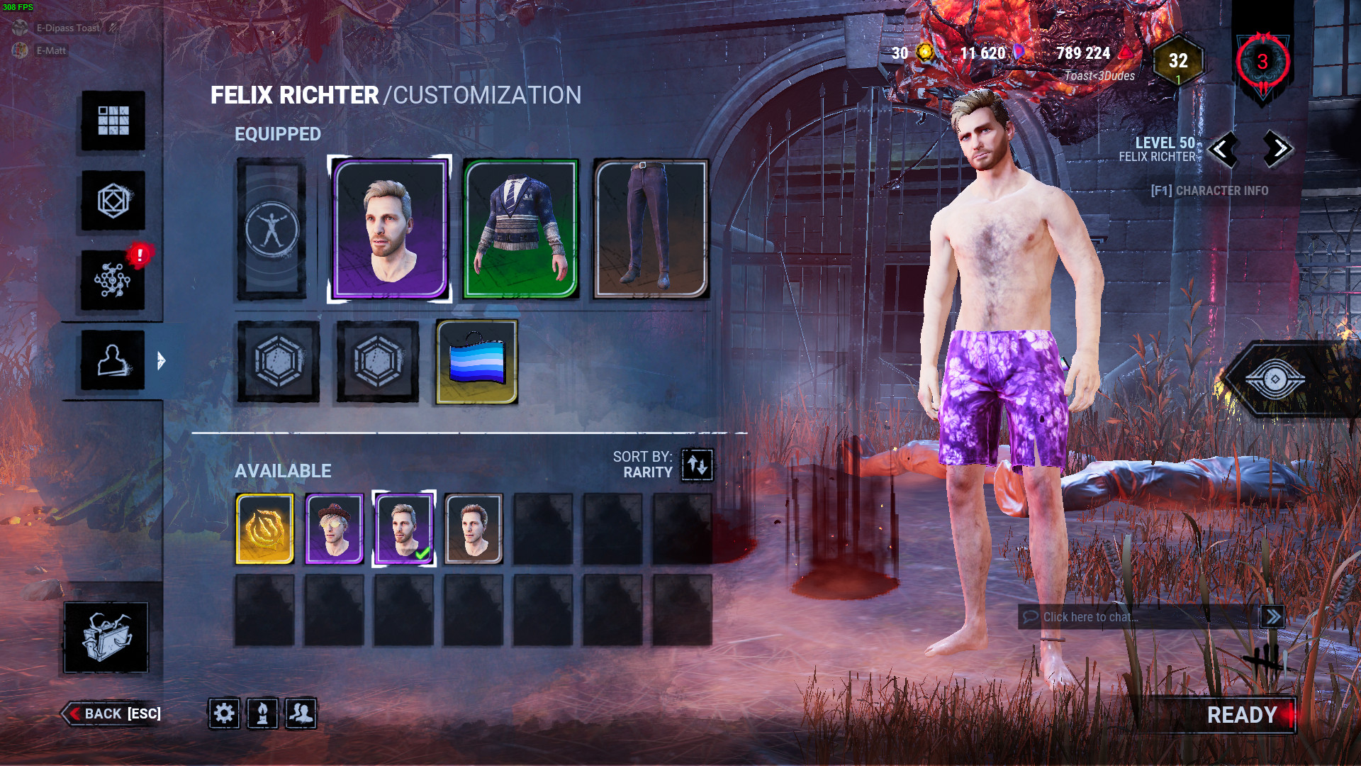 Beach Day Felix [Dead by Daylight] [Mods]