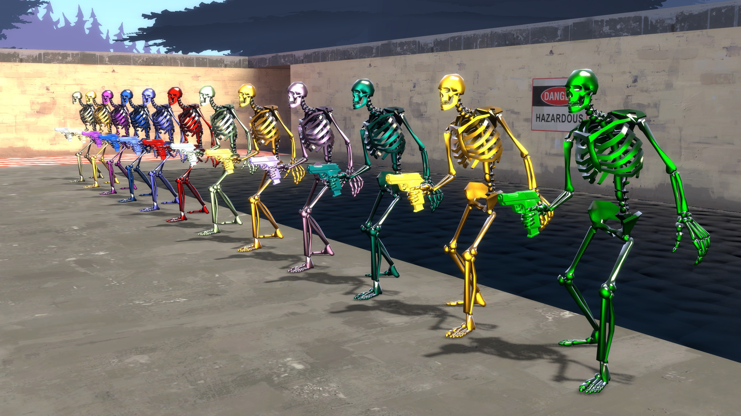 Spooky Scary Skeletons have arrived in Cockport! – Pepega Mod