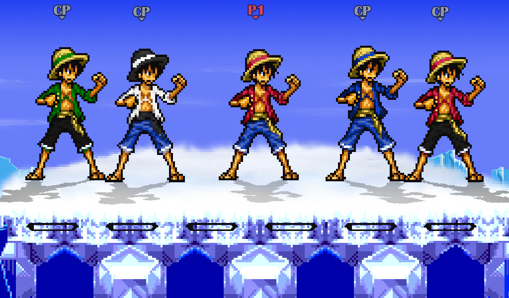 Another Luffy In Smash Crusade One Piece 0 9 3 Super Smash Bros Crusade Mods