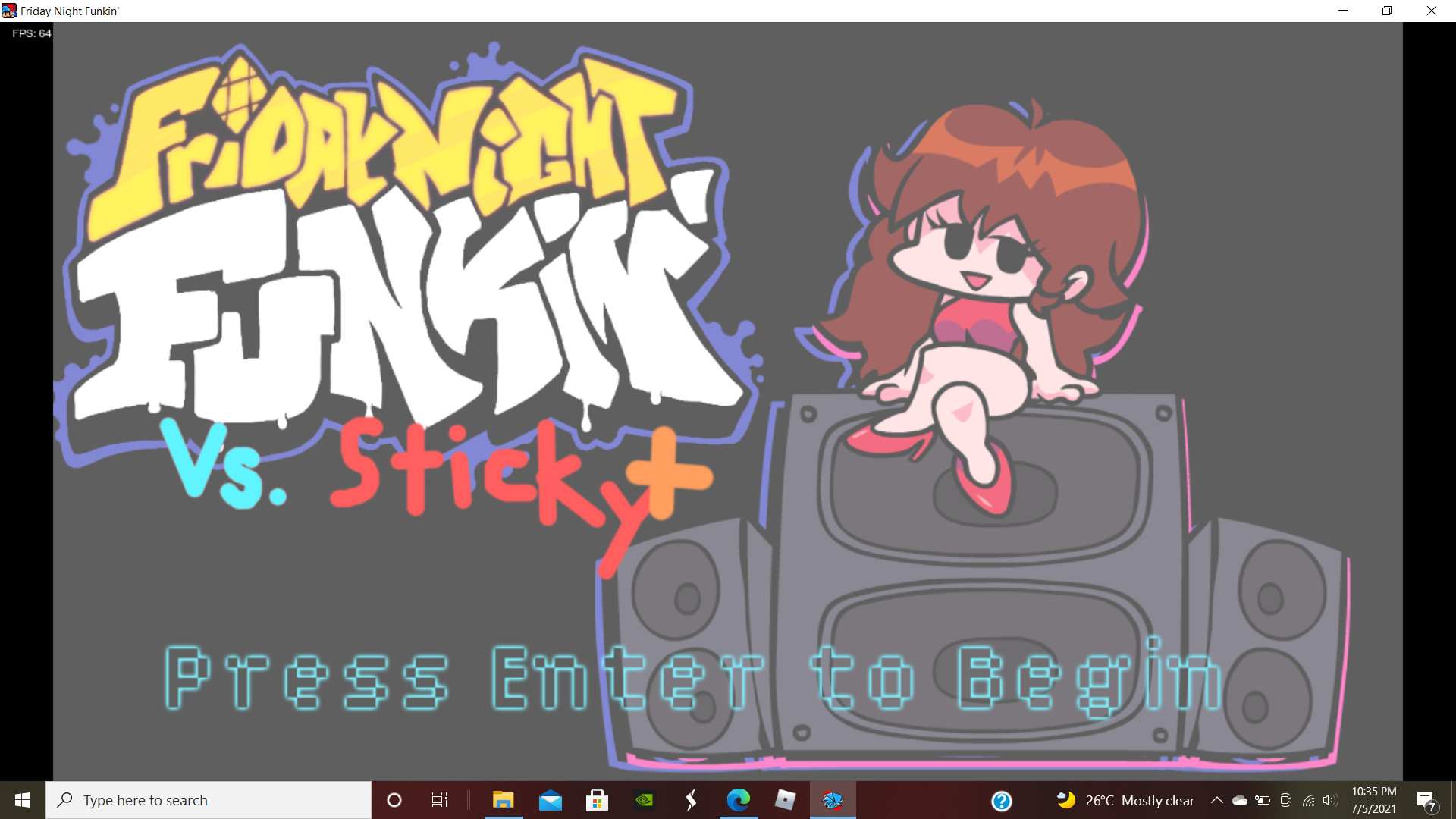 Sticky+ [Remastered Sticky] [Friday Night Funkin'] [Mods]