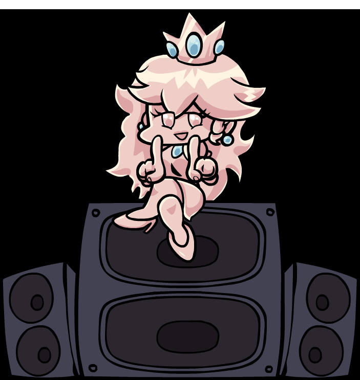 Peach Girlfriend [Friday Night Funkin'] [Mods]