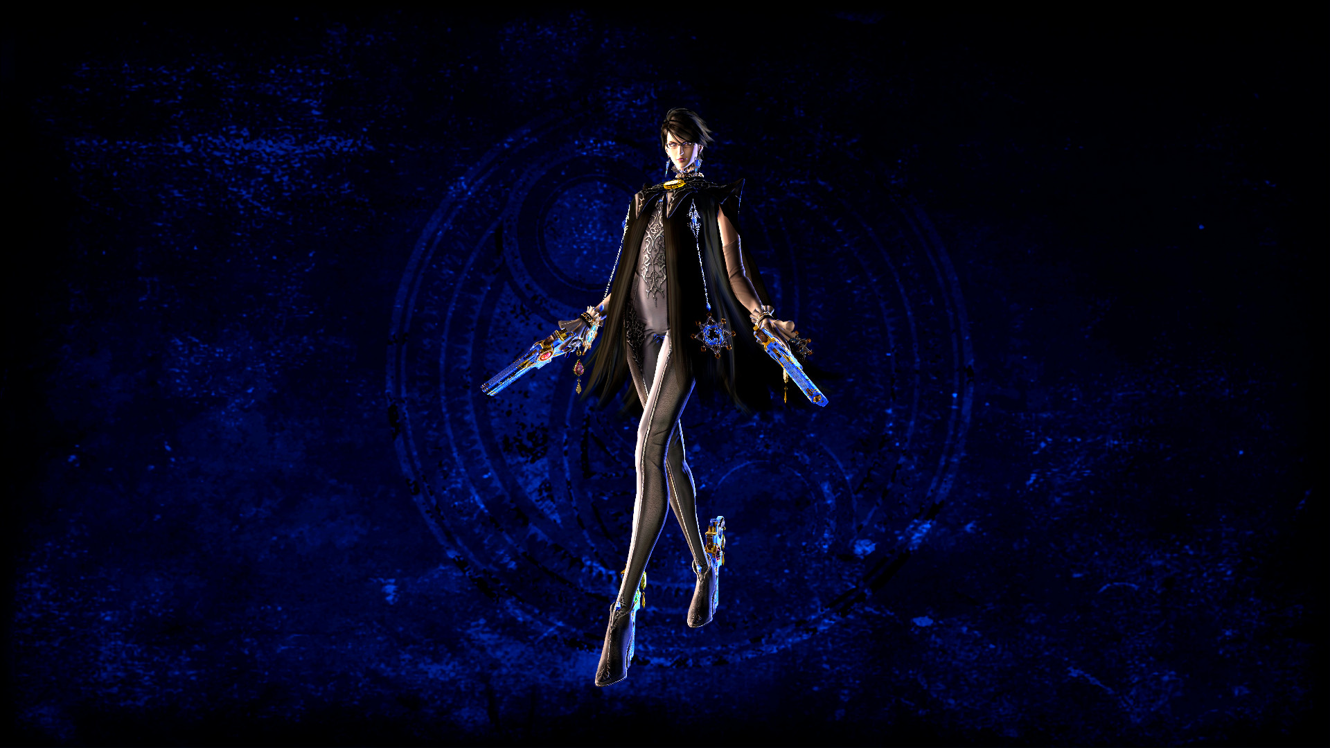 Is there a mod that replaces the current UI in the game with the ones shown  in the picture? : r/Bayonetta