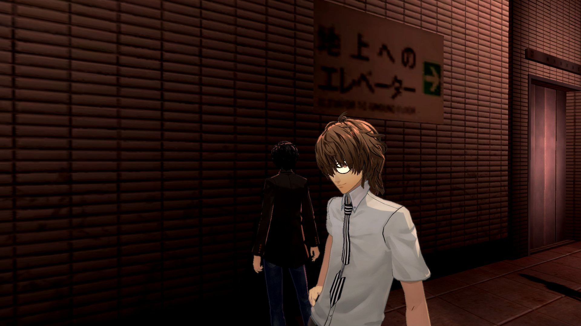 Akechi with Joker's hair and Glasses [Persona 5] [Mods]