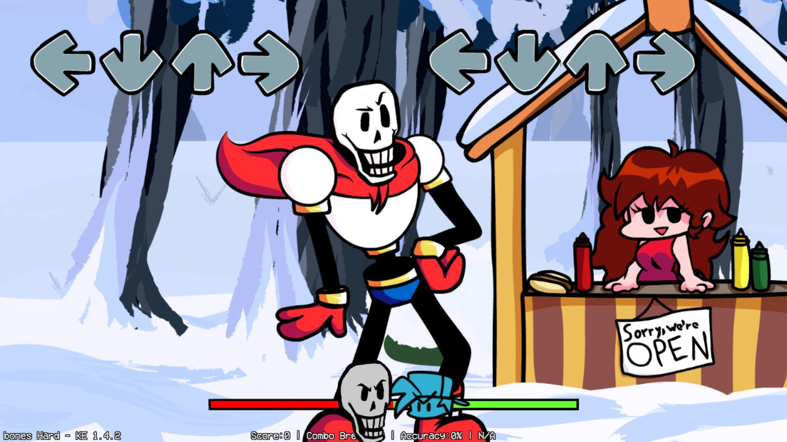 vs underpants sans (beta) [Friday Night Funkin'] [Mods]