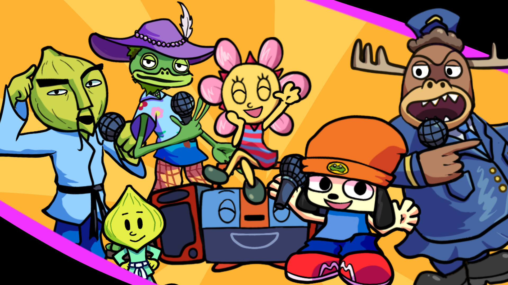 Parappa Chop / Skin Mod [PaRappa the Rapper] [Mods]