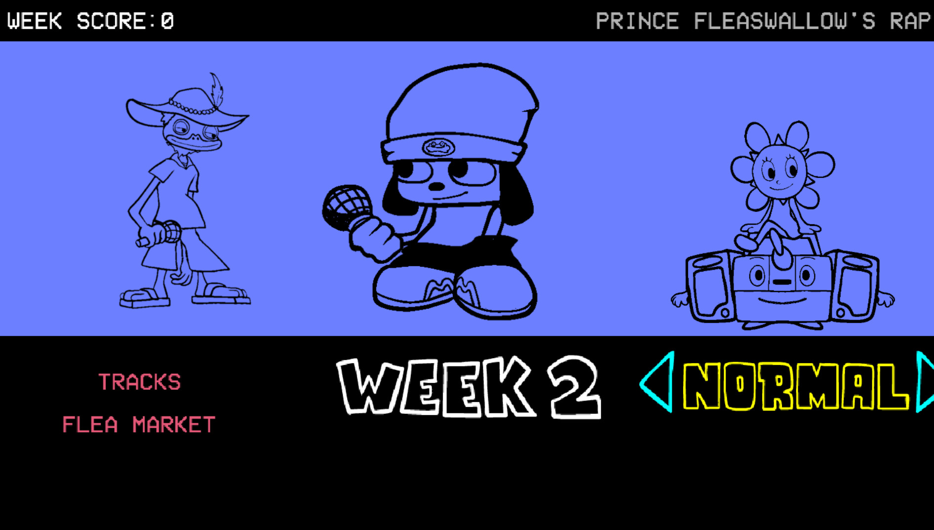 PaRappa the Rapper 2 B.I.G [Friday Night Funkin'] [Mods]