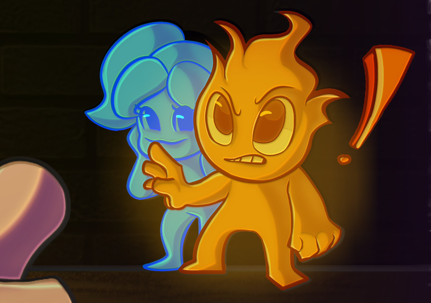 Fireboy and Watergirl by DaveyGamersLocker on Newgrounds