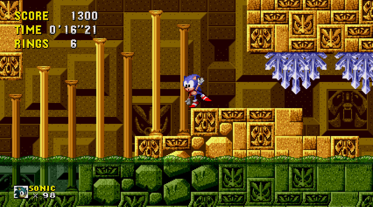 Hydrocity Zone In Sonic 1 Forever [Sonic the Hedgehog Forever] [Mods]