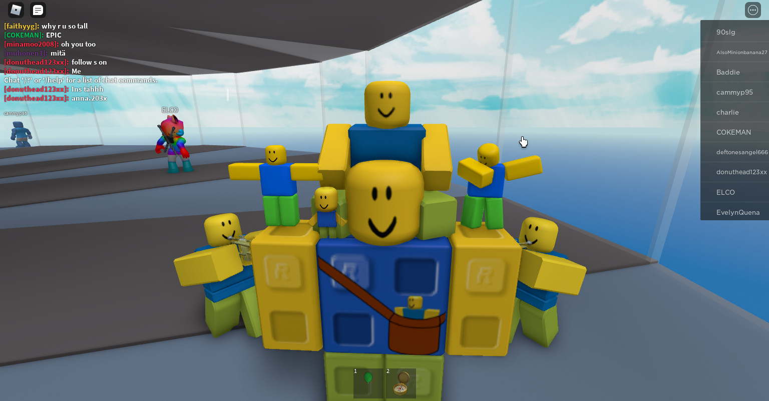 default roblox face