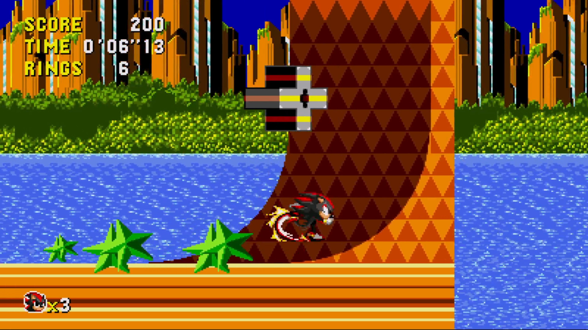 Shadow in Sonic CD [Sonic CD (2011)] [Mods]