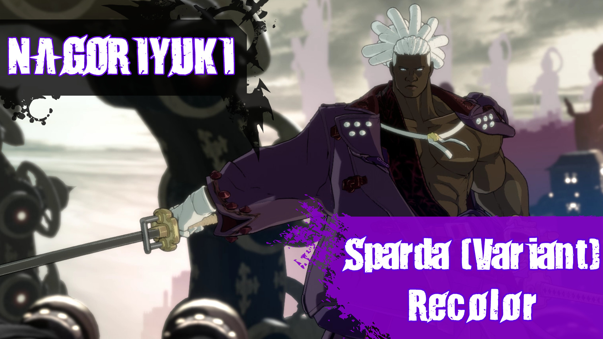 Sparda Variant Recolor Nagoriyuki Guilty Gear Strive Mods