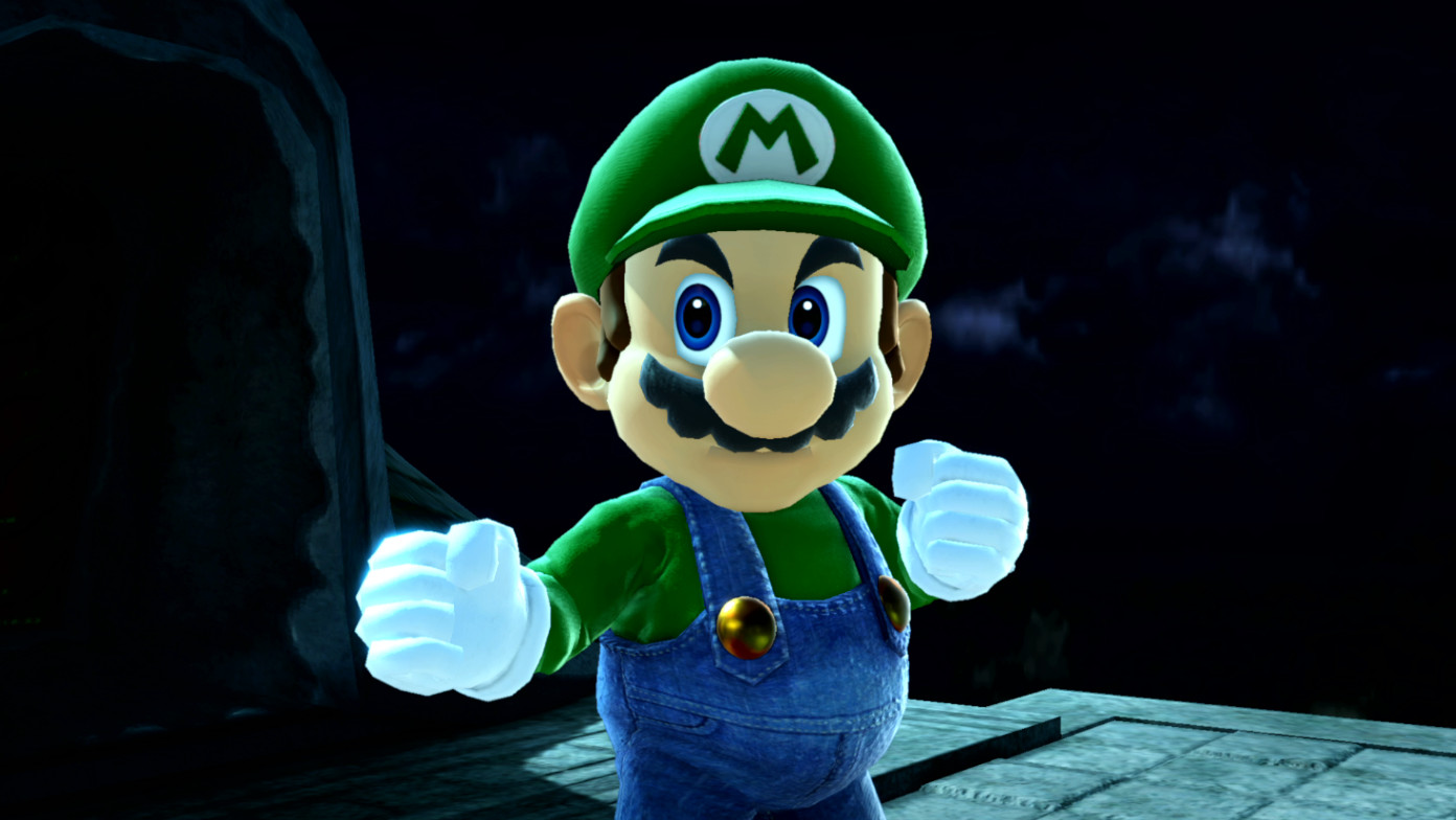 Green Mario [Super Smash Bros. Ultimate] [Mods]