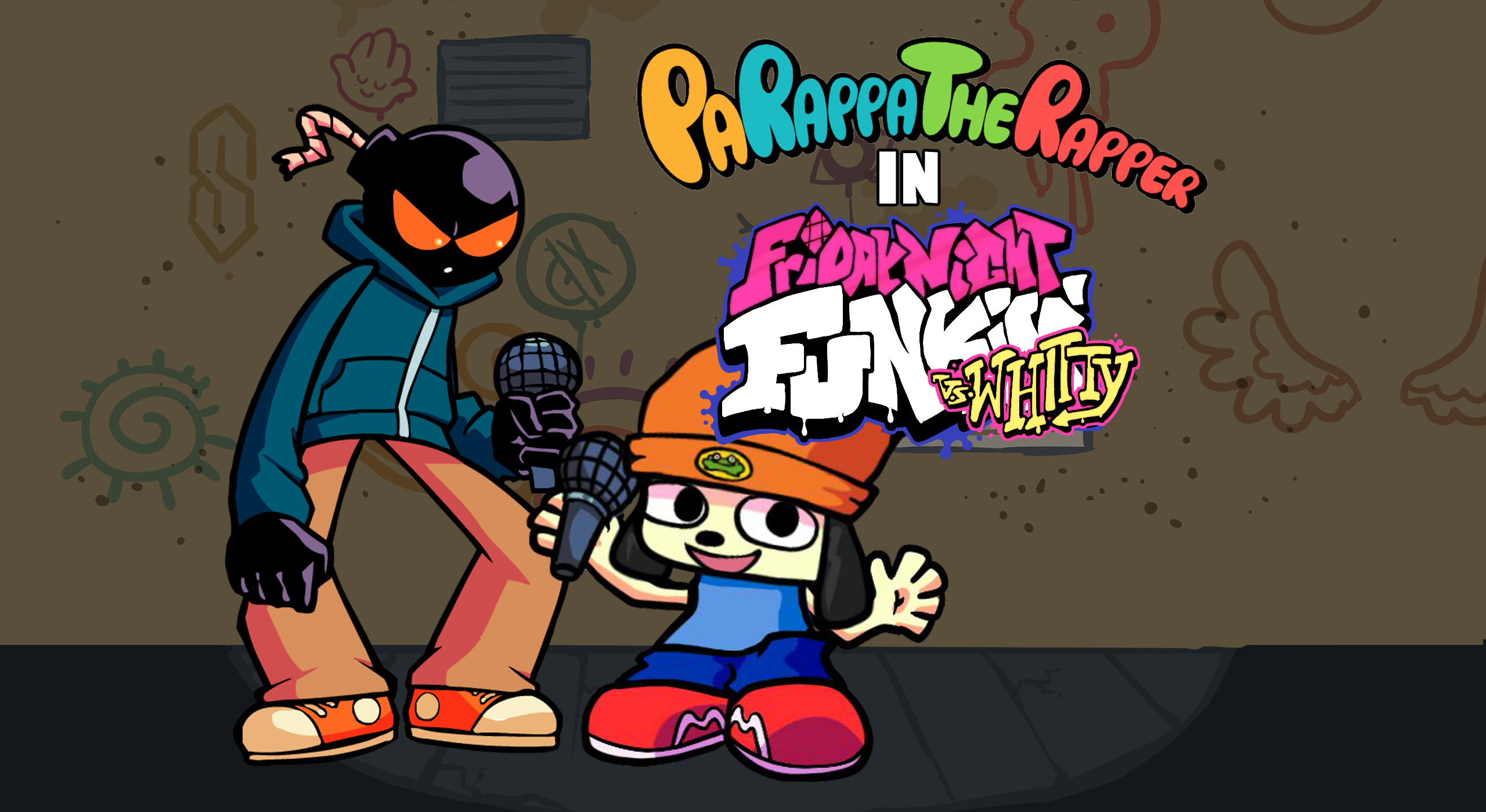 Parappa the Rapper in Week 3 [Friday Night Funkin'] [Mods]