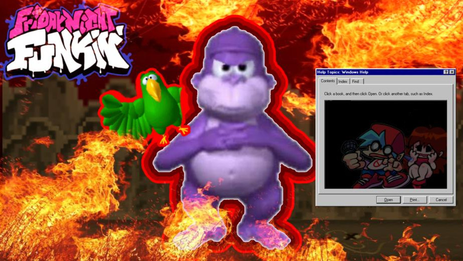 FNFtfhrFarra published Vs Bonzi Buddy Full Week (Version 2) 