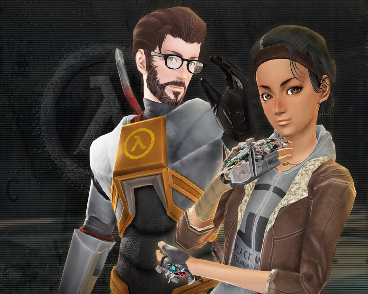 Gordon & Alyx [Half-Life] [Mods]