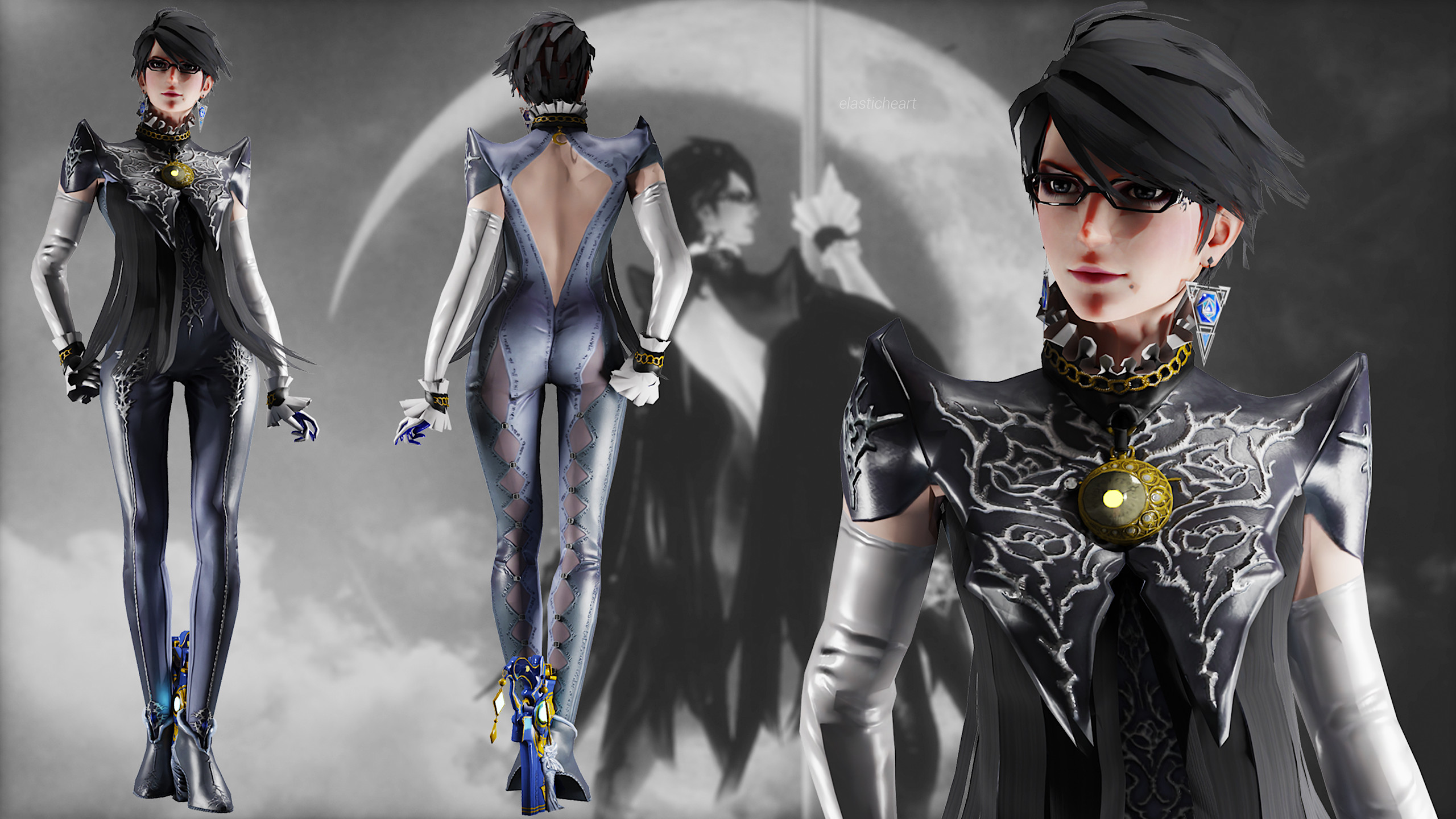 Bayonetta PC Ice Witch Default Costume Mod addon - Mod DB