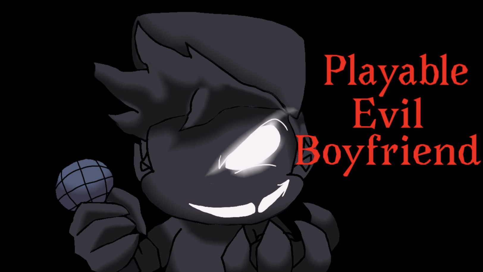 Fnf vs corrupted whitty. Friday night funkin mod evil boyfriend. Эвил бойфренд. Playable evil boyfriend. Tormentor fnf.
