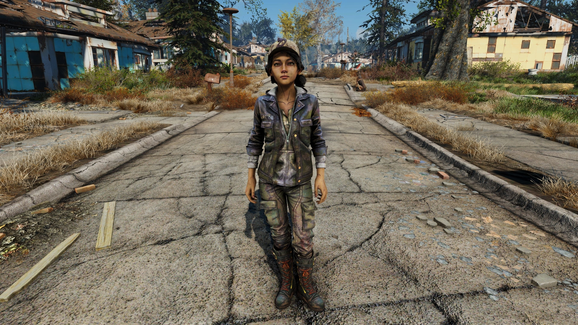 Fallout 4 The Walking Dead TFS Clementine Mod [Fallout 4] [Mods]