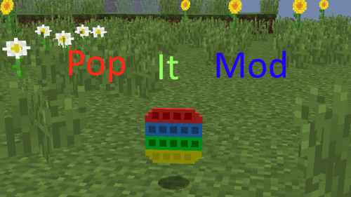 Pop It Mod Minecraft Mods
