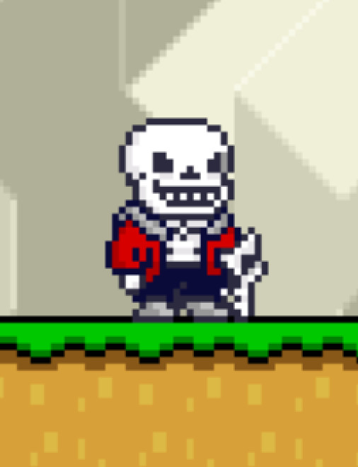 Sans brother pixel art