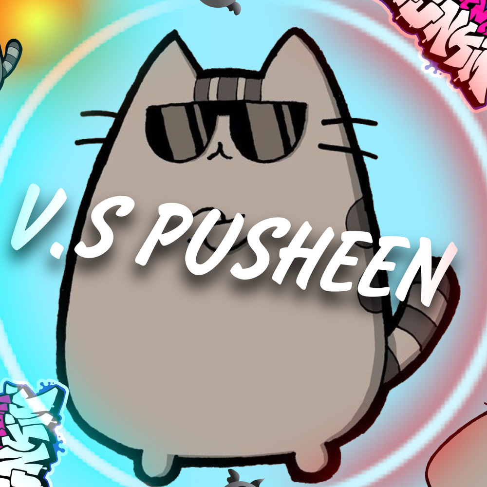 V.S Pusheen The cat [Friday Night Funkin'] [Mods]