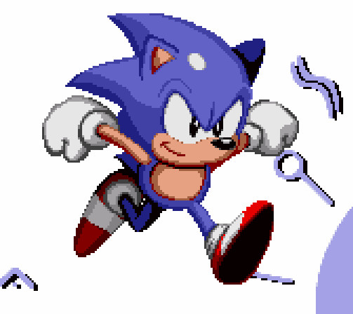 Sonic The Hedgehog Sprites Png - Sonic The Hedgehog Sprite,Sonic