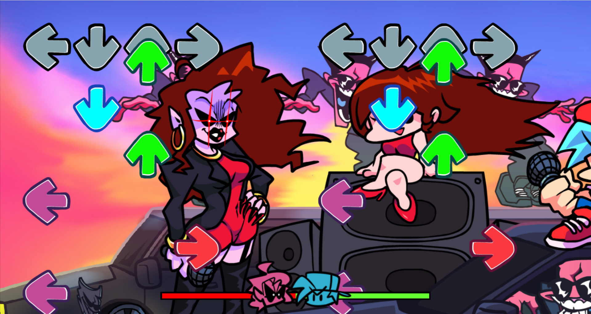 Dance Dance Revolution Mix in FNF [Friday Night Funkin'] [Mods]