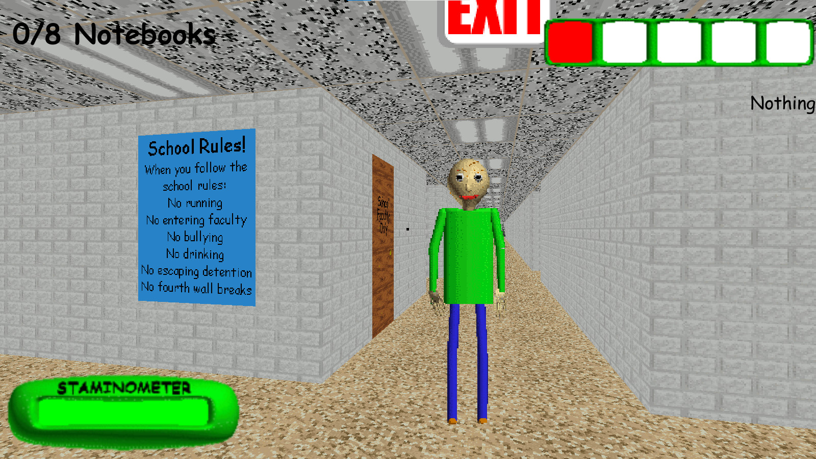 Baldi's Basics in a Custom School [Baldi's Basics] [Mods]