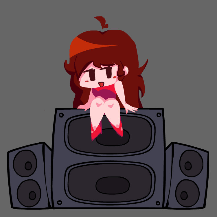 Chibi Girlfriend! (FNF Skin Mod) [Friday Night Funkin'] [Mods]