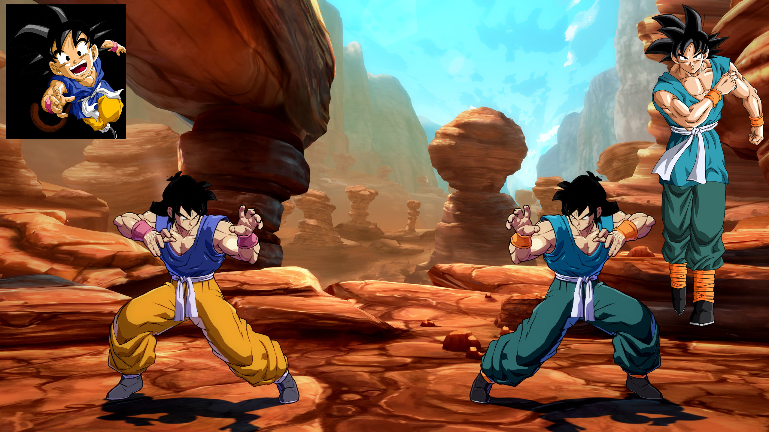 Yamcha Recolors - BenichonSan [Dragon Ball FighterZ] [Mods]