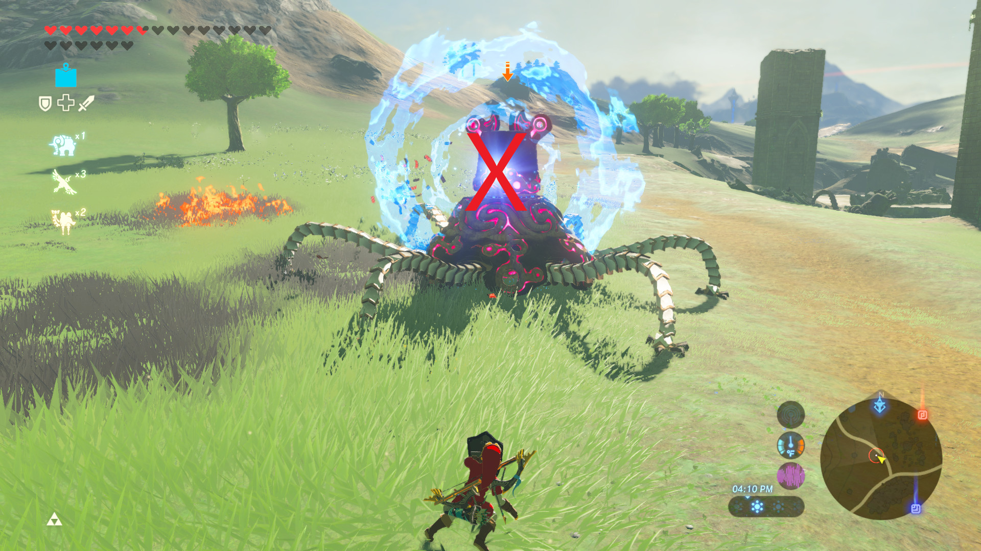 No Randomized Guardian Fire [The Legend of Zelda: Breath of the Wild  (WiiU)] [Mods]