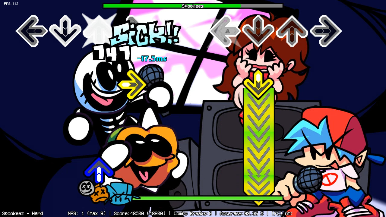 Animated StepMania 3.9 Noteskin [Friday Night Funkin'] [Mods]