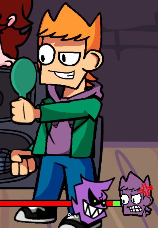 Matt Hargreaves over Tord Remastered (Eddsworld)) [Friday Night Funkin']  [Mods]