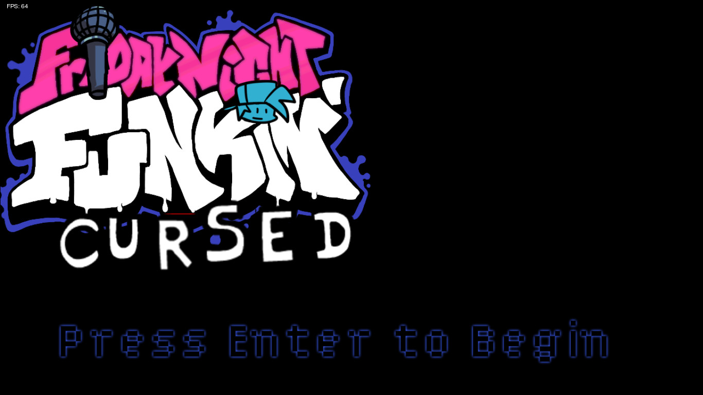 the rare mod : FNF But Cursed [Friday Night Funkin'] [Mods]