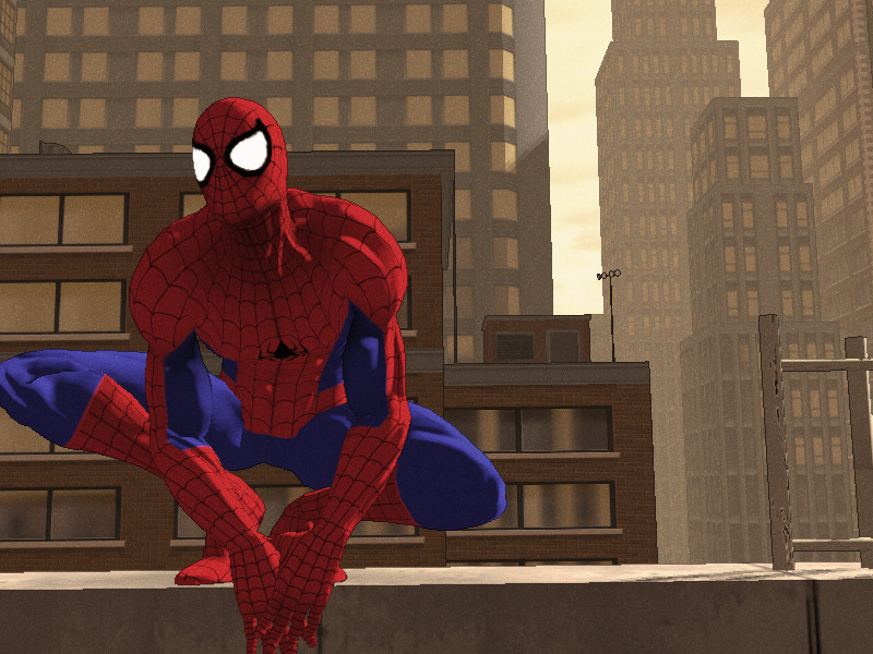 Neversoft Spider-Man Pattern V1 Deamcast and PC Version 