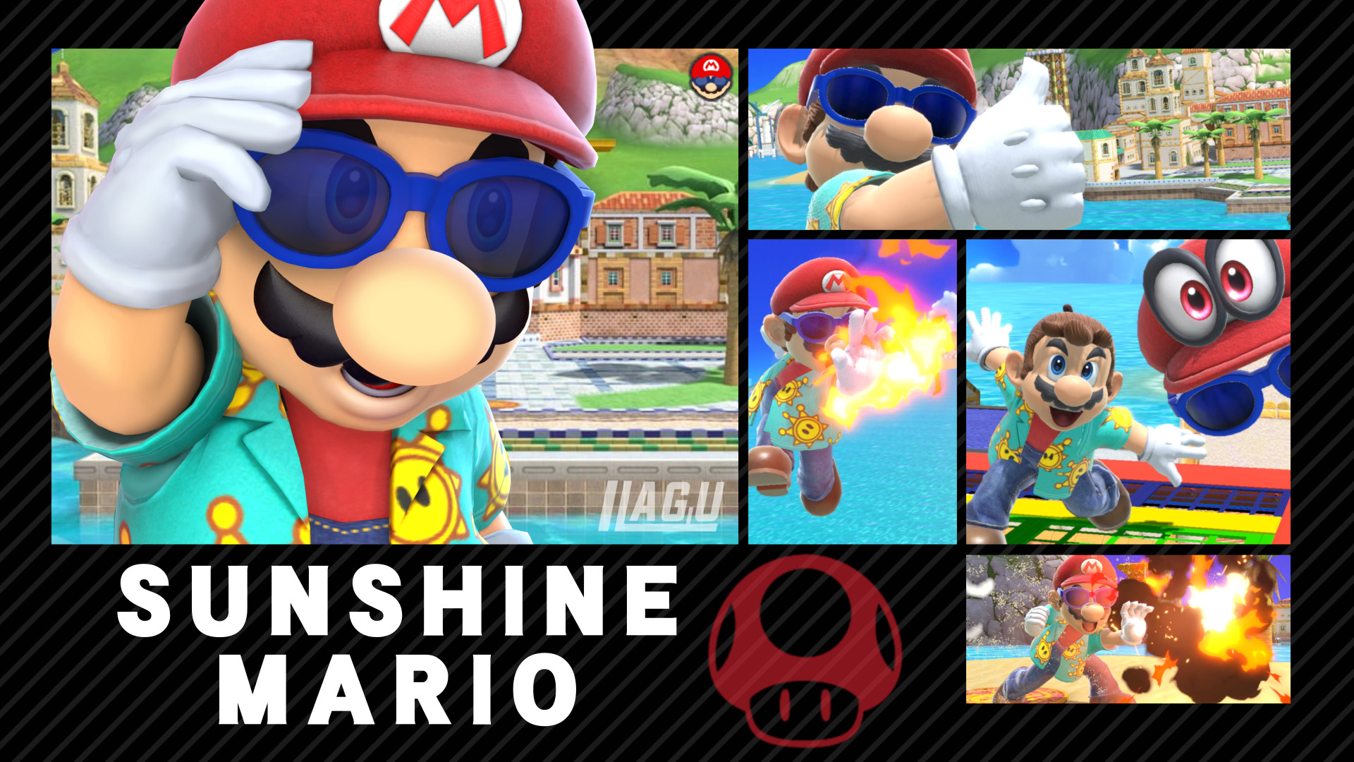 Sunshine Mario [Super Smash Bros. Ultimate] [Mods]