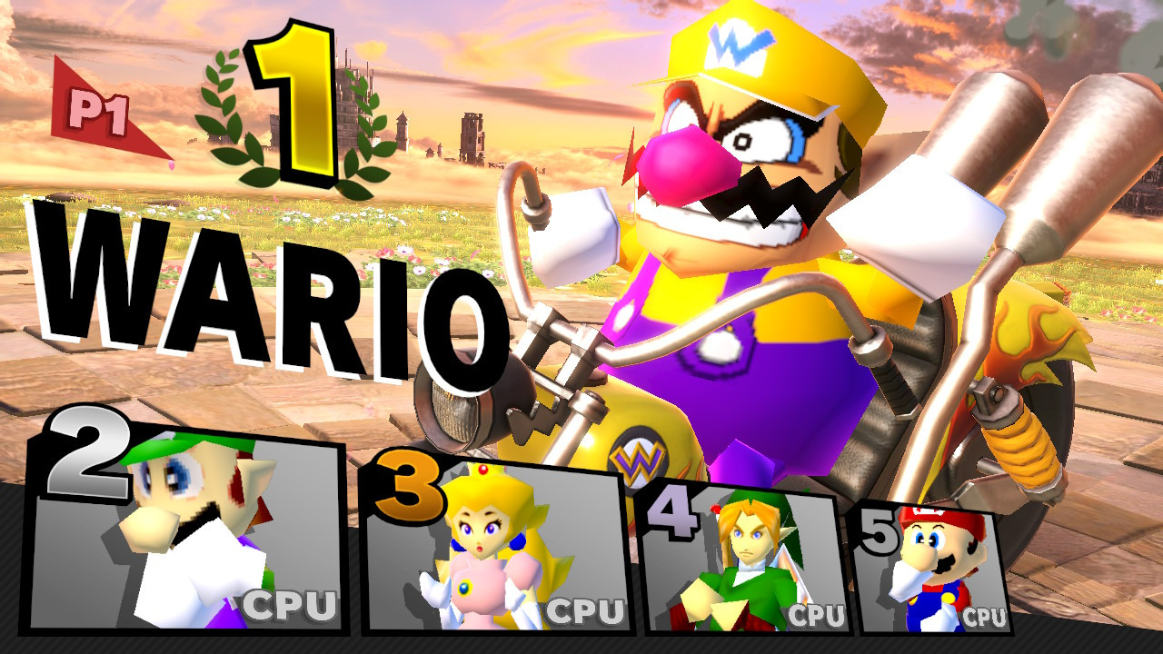 N64 Wario Super Smash Bros Ultimate Mods 