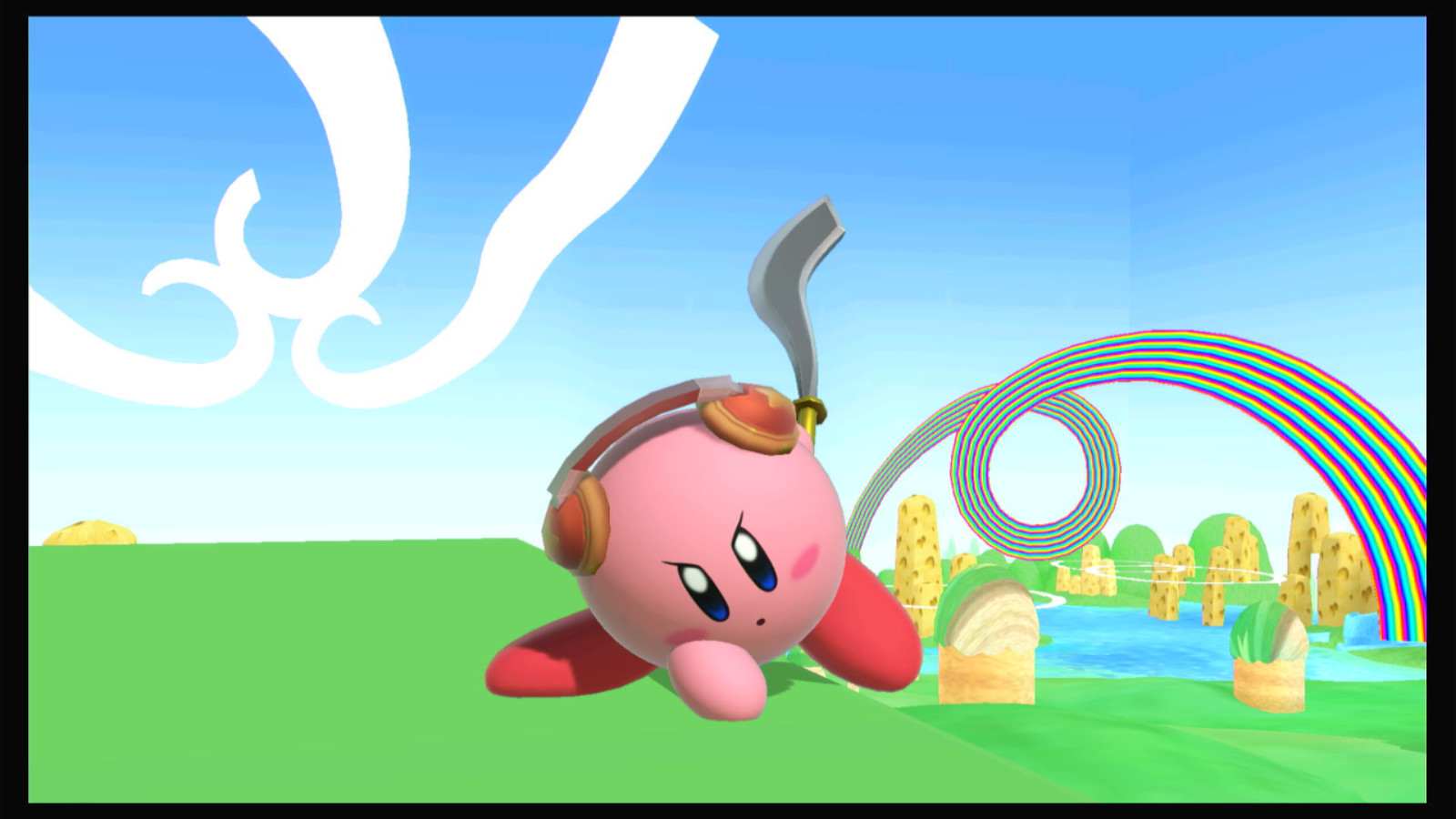 Headphones Kirby [Super Smash Bros. Ultimate] [Mods]