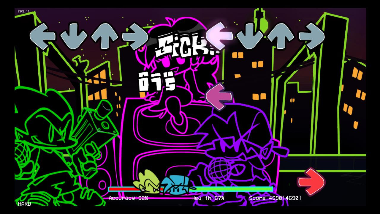 FNF Color Drained Mod Mod for Friday Night Funkin' | FNF Mods