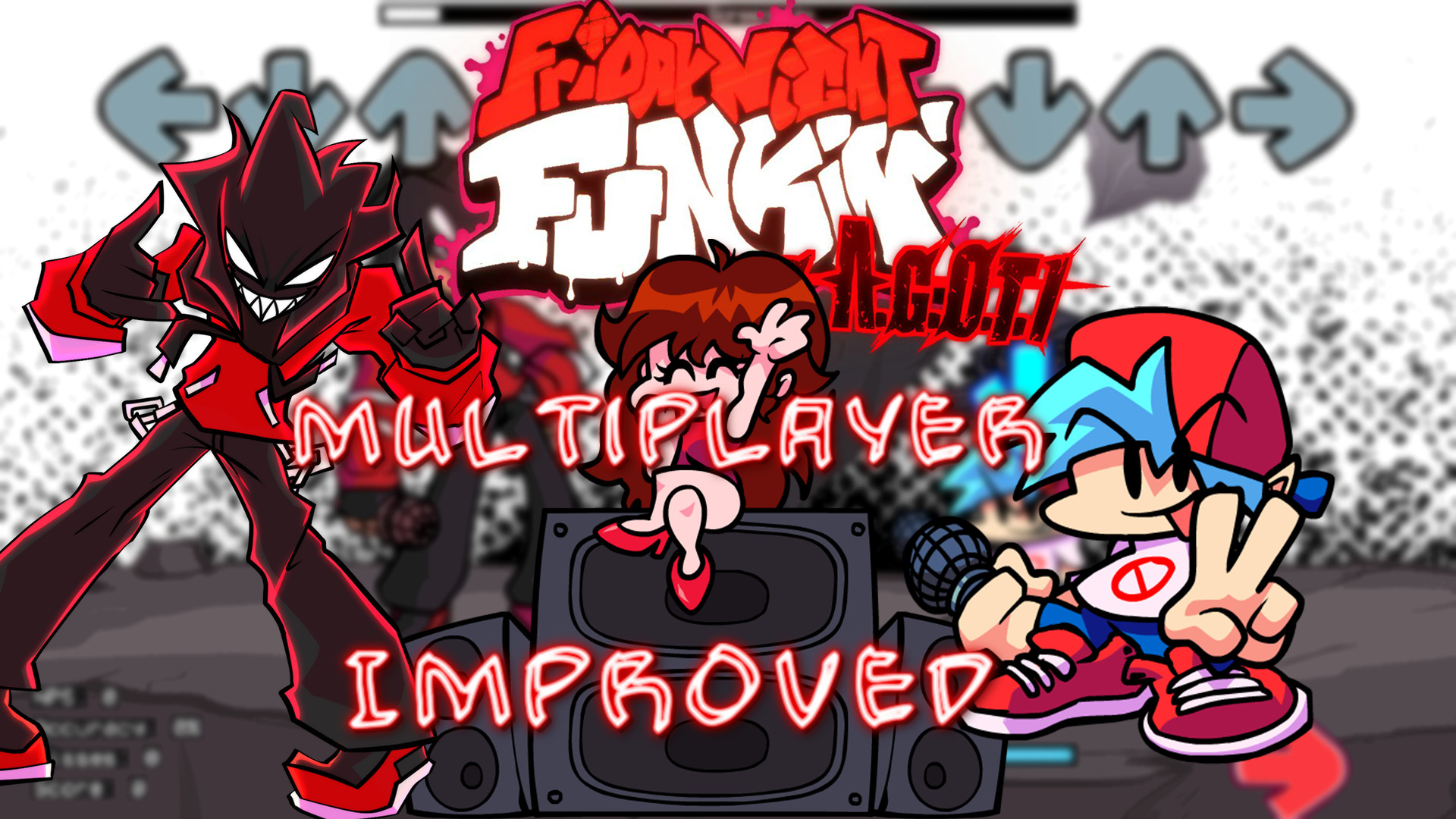 Friday Night Funkin' Multiplayer PACK - ALL MULTIPLAYER MODS