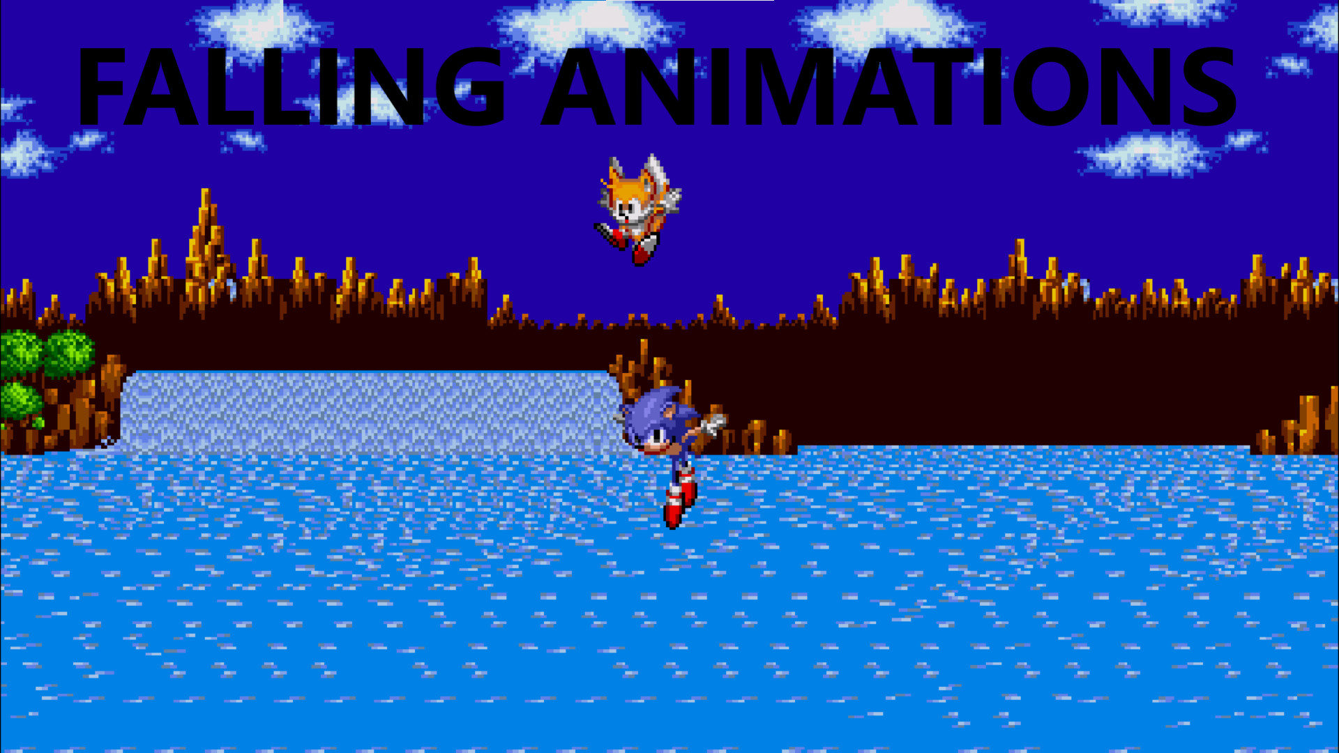 The Finalised Falling Sprites : r/SonicTheHedgehog