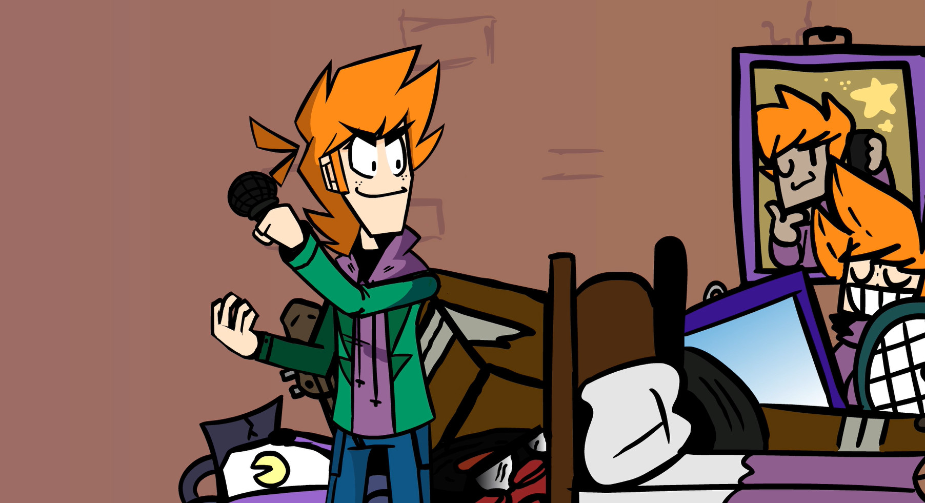 MATT MOD Mii EDDSWORLD vs FRIDAY NIGHT FUNKIN! 