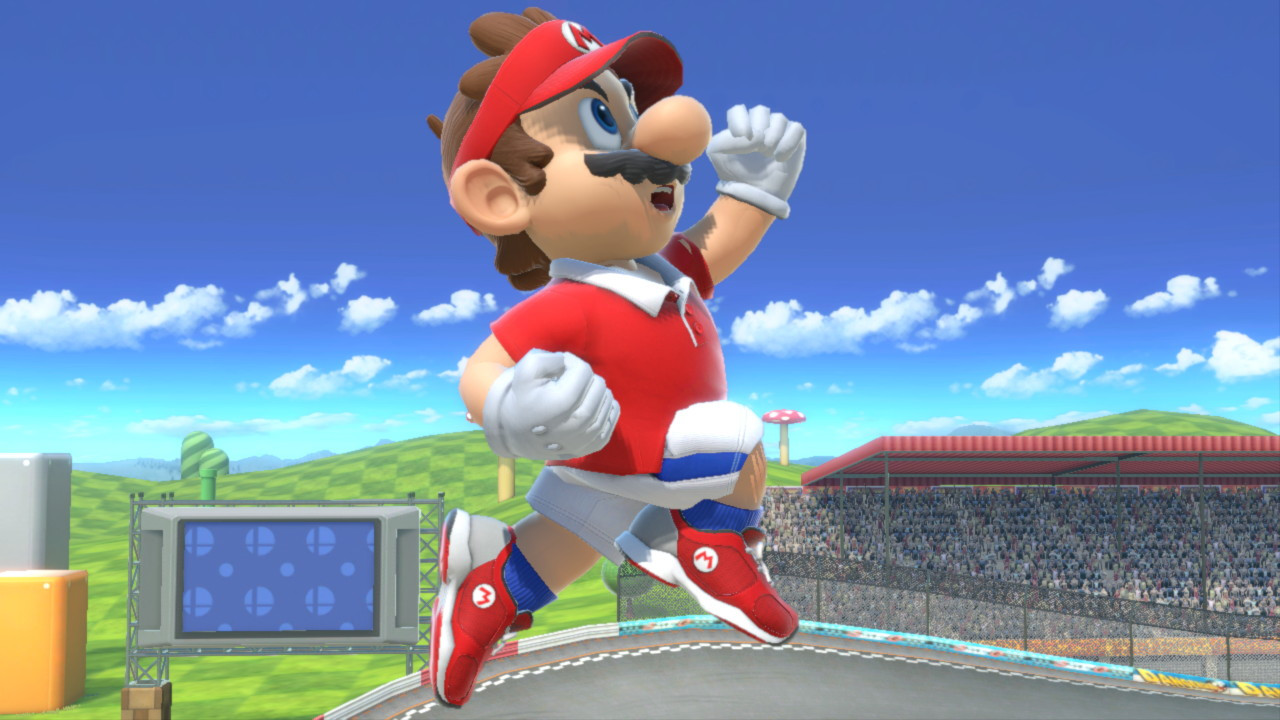 Tennis Mario [Super Smash Bros. Ultimate] [Mods]
